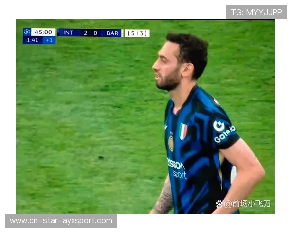 国际米兰边路传中再现精妙配合